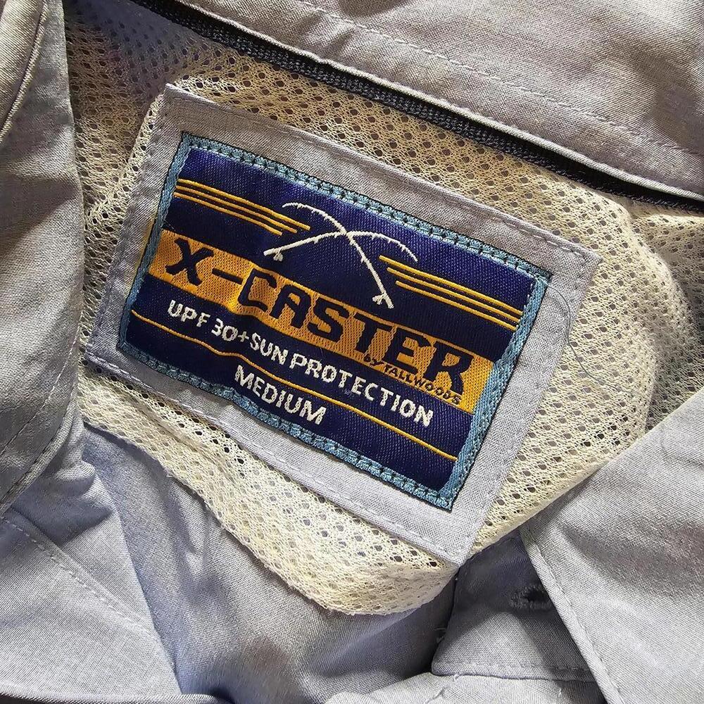 X-Caster UPF 30+ Sun Protection Short Sleeve Shirt Medium - Picture 2 of 4